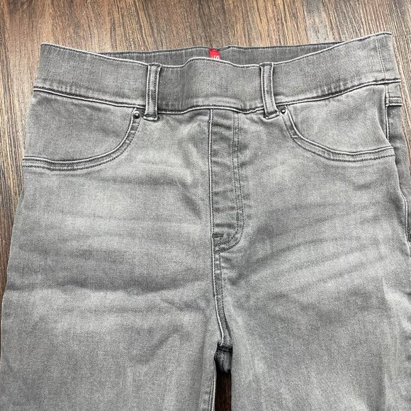 SPANX Vintage Distressed Denim Skinny Ankle Jeans Women's Size Medium 20213R - Picture 3 of 11